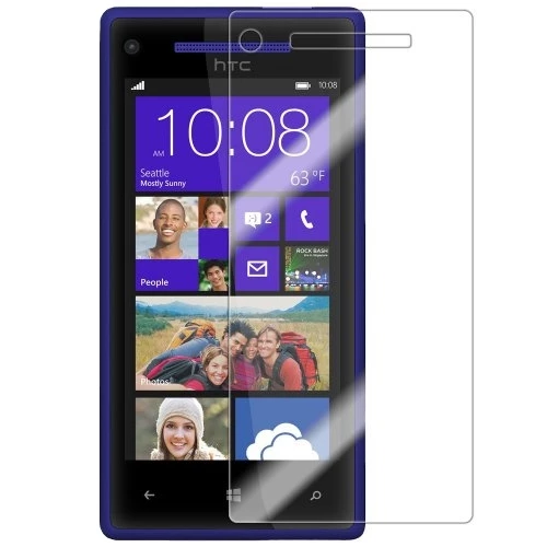 Windows Phone 8X ile Uyumlu Ekran Koruyucu (Şeffaf) 1 Adet - 1