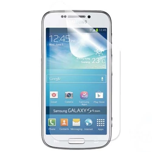 Galaxy S4 Zoom ile Uyumlu Mat Ekran Koruyucu 1 Adet - 1