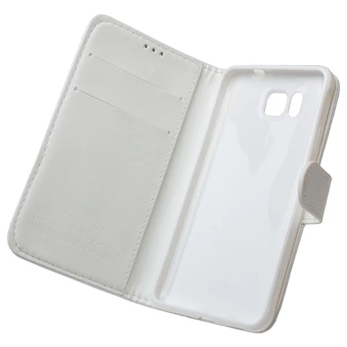Galaxy Alpha G850 ile Uyumlu Kılıf Yan Model Beyaz - 1