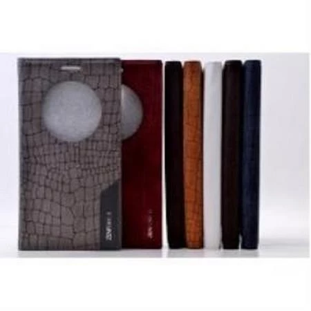 Zenfone 6 ile Uyumlu Rock Serisi Kapaklı Kılıf Siyah