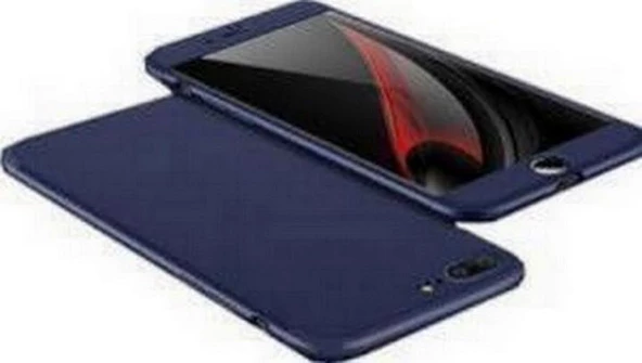Zore iPhone 7 Plus ile Uyumlu Ays Sert Kılıf Lacivert ürün görseli