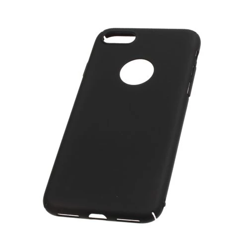 iPhone 7 Plus ile Uyumlu Rubber Kılıf Siyah - 1