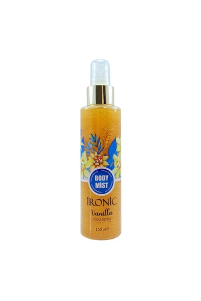 İronic Vanilla Simli Vücut Spreyi 150ml