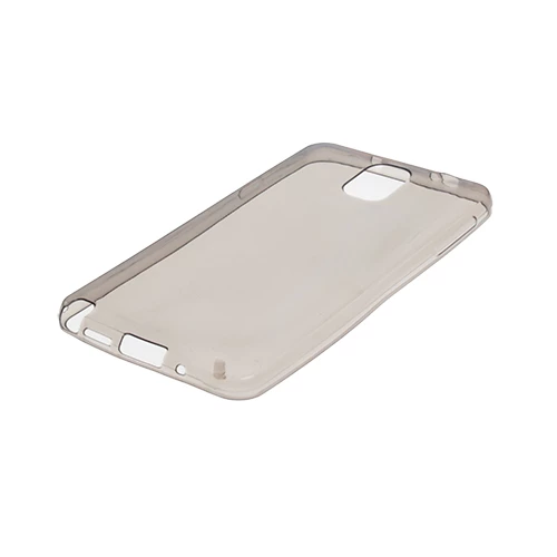 Galaxy Note 3 N9000 ile Uyumlu Ultra Slim Silikon Kılıf Siyah - 1