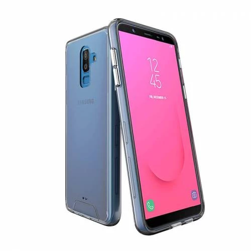 Zore Galaxy J8 2018 ile Uyumlu Gard Silikon Kılıf Şeffaf 1.3mm - 3
