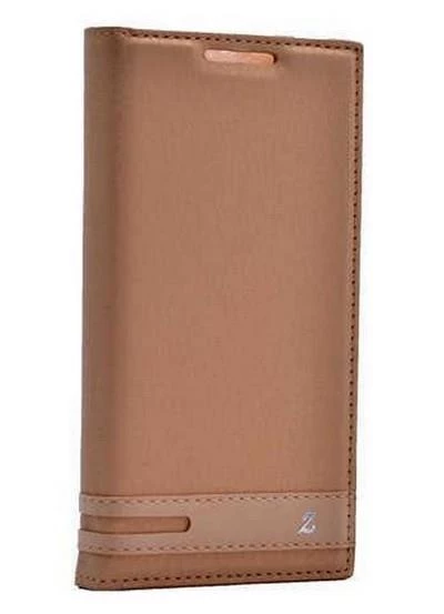 Zore A2010 ile Uyumlu Elite Serisi Kapaklı Kılıf Gold ürün görseli