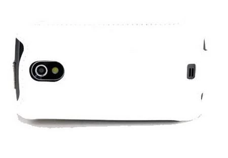 Galaxy Nexus i9250 ile Uyumlu Lenouveau Marka Hakiki Deri Kılıf Beyaz - 3