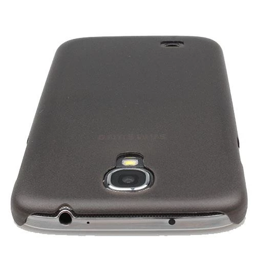 Galaxy S4 i9500 ile Uyumlu Ultra Slim Kılıf 0.5 mm Gri - 3