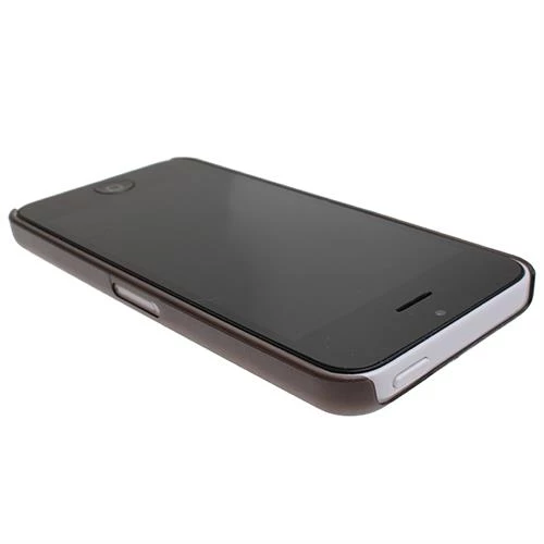 iPhone 5C ile Uyumlu 0,3mm Ultra Slim Sert Kauçuk Kılıf Gri - 3