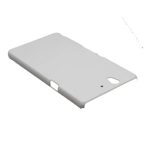 Xperia Z ile Uyumlu Sert Kauçuk Kılıf Beyaz ürün görseli