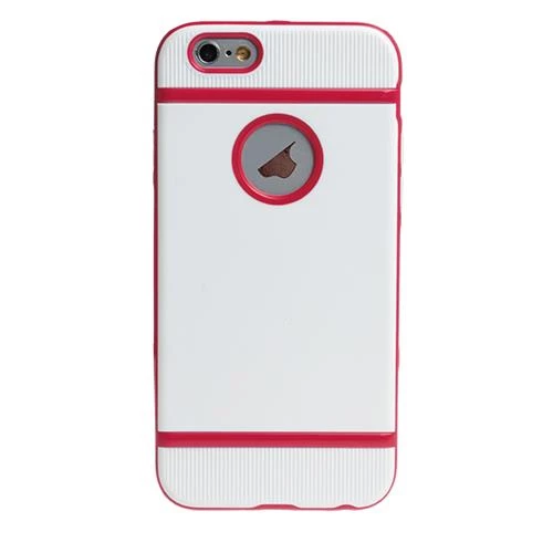 iPhone 6S Plus/6 Plus ile Uyumlu Kılıf Çerçeveli Silikon Model 6 - 1