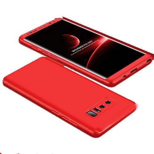 Zore Galaxy Note 8 ile Uyumlu Ays Sert Kılıf Kırmızı ürün görseli