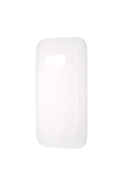One M8 Mini ile Uyumlu Süper Silikon Kılıf Şeffaf - 1