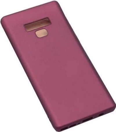 Zore Galaxy Note 9 ile Uyumlu Premier Silikon Kılıf Mürdüm - 1