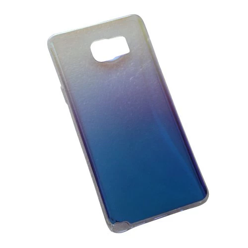 Galaxy Note 5 ile Uyumlu Deniz Dalgası Silikon Kılıf Mor ürün görseli