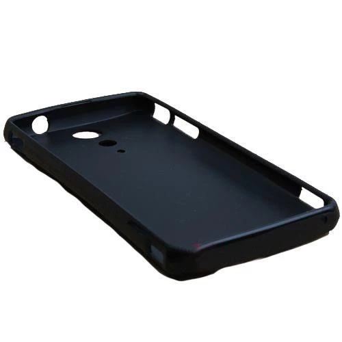 Xperia TX LT29i ile Uyumlu Deluxe Silikon Kılıf Siyah - Resim 2