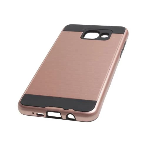 Galaxy A5 (2016) A510 ile Uyumlu Hard Shield Koruma Kılıfı Rose Gold - 1