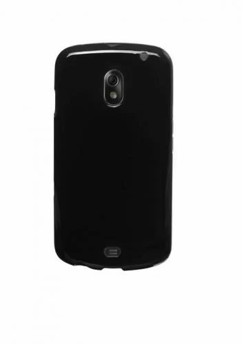 Galaxy Nexus i9250 ile Uyumlu Parlak Silikon Kılıf Siyah Renk - 2
