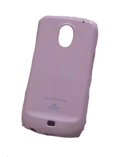 Galaxy Nexus i9250 ile Uyumlu Mercury Parlak Silikon Kılıf Açık Pembe Renk - 2