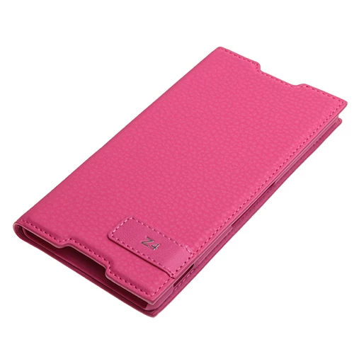 Xperia Z3 Plus ile Uyumlu Kılıf Safir Serisi Kapaklı Pembe ürün görseli