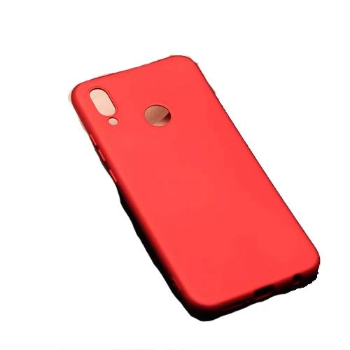 P20 Lite ile Uyumlu Soft Silikon Kılıf Kırmızı - 1