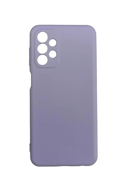 Galaxy A23 ile Uyumlu Cappy Silikon Kılıf Lila - 1