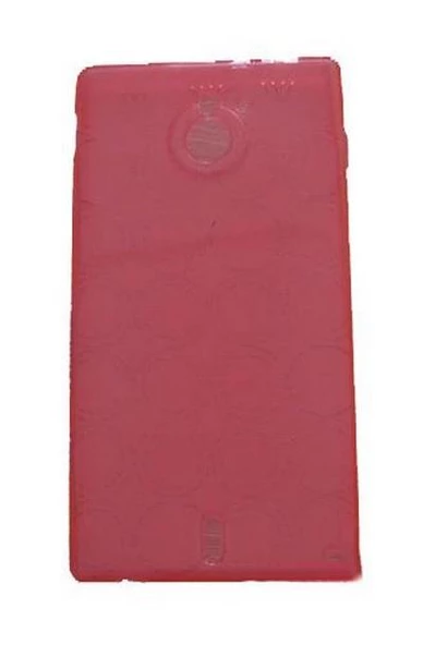 Xperia Sola ile Uyumlu Şeffaf Kılıf Pembe Renk - Resim 2