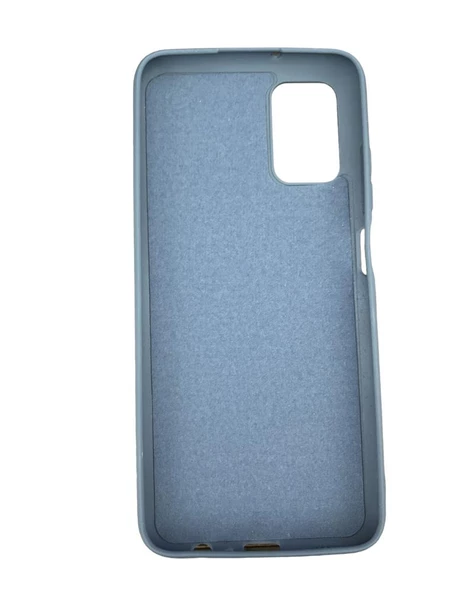 Galaxy A03s ile Uyumlu Cappy Silikon Kılıf Lacivert - Resim 2