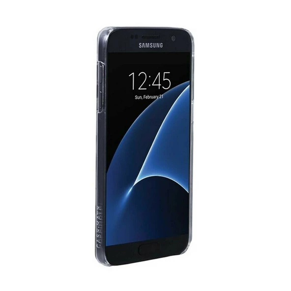 Case Mate Galaxy S7 ile Uyumlu Barely There Kılıf Şeffaf - 2