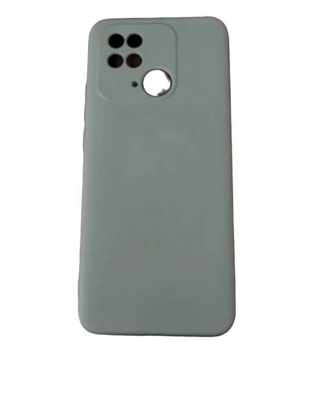 Redmi 10 C ile Uyumlu Cappy Silikon Kılıf Yeşil - 1