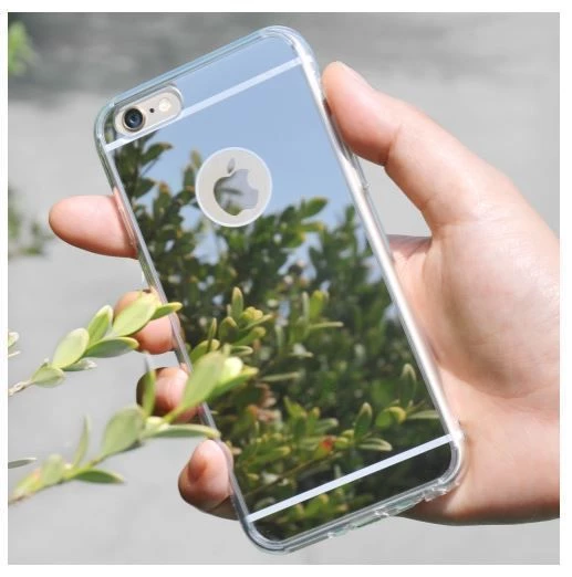 Ringke Mirror Fusion iPhone 6s Plus/ 6 Plus ile Uyumlu Aynalı Kılıf Silver - 2