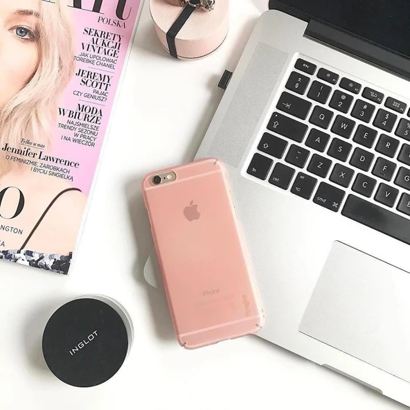 Ringke Slim Frost iPhone 6s/ 6 ile Uyumlu KIlıf Pink - 4