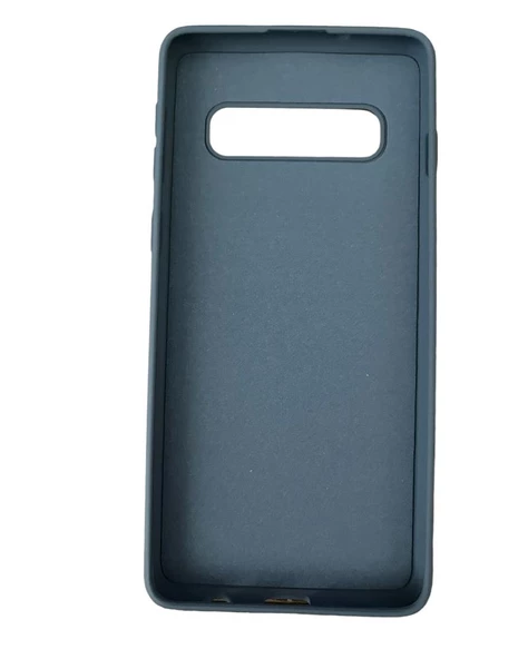 Galaxy S10 ile Uyumlu Cappy Silikon Kılıf Lacivert - 2