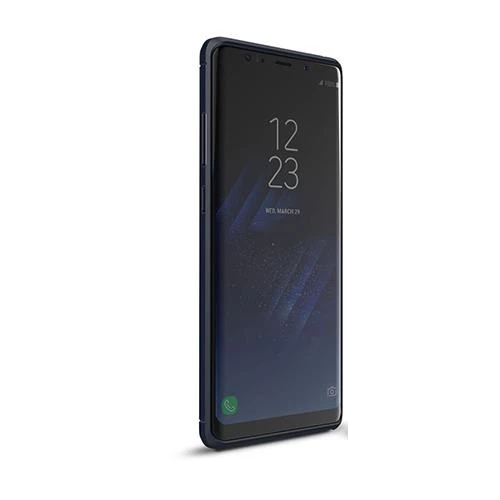 Galaxy Note 8 ile Uyumlu Kılıf Room Silikon Lacivert - 2