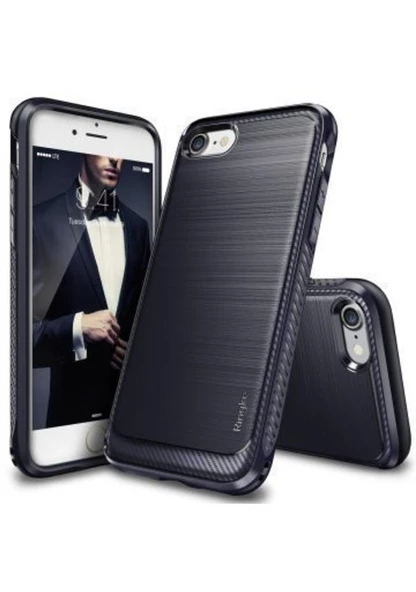 Ringke Onyx iPhone 7/8 ile Uyumlu KIlıf Midnight Navy - 1