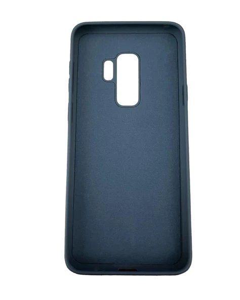 Galaxy S9 Plus ile Uyumlu Cappy Silikon Kılıf Lacivert - 2