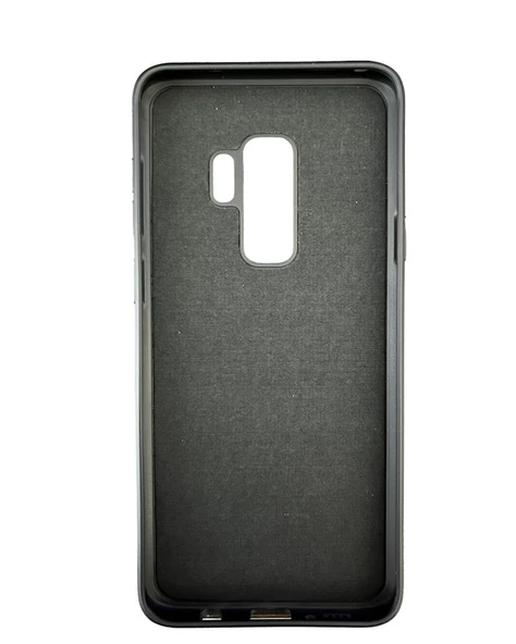 Galaxy S9 Plus ile Uyumlu Cappy Silikon Kılıf Siyah - 2