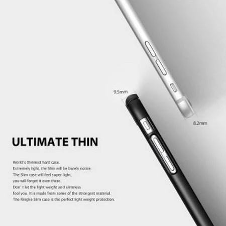 Ringke Slim iPhone 7/8 ile Uyumlu KIlıf Rose Gold İnce Şık Tasarım - 4