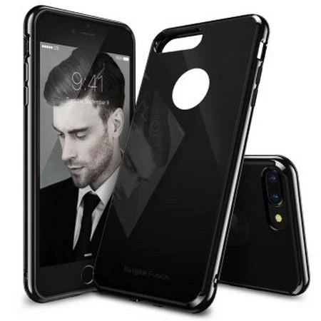 Ringke Fusion İphone 7 Plus ile Uyumlu Kılıf Shadow Black - 1