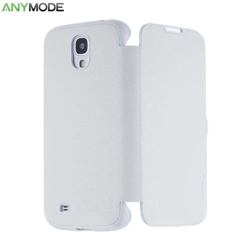 Anymode i9500 Galaxy S4 ile Uyumlu Folio Cover Kılıf Beyaz - 2