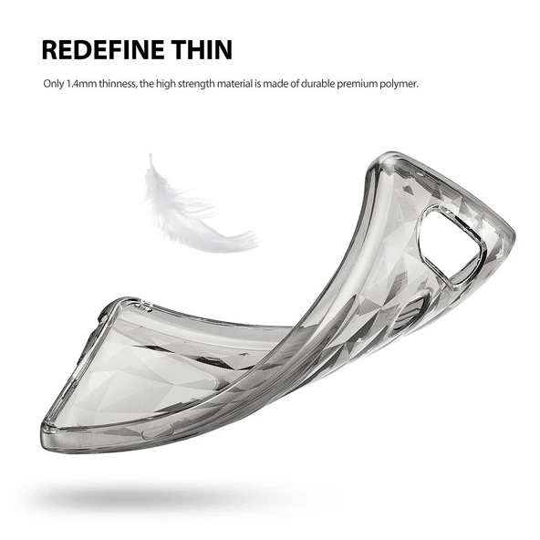 Ringke Air Prism 3D Elmas Yansıması V20 ile Uyumlu Kılıf Clear - 4