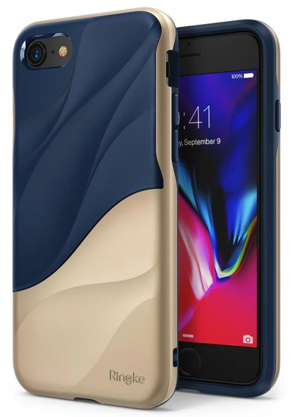 Ringke Wave iPhone 7/8 ile Uyumlu KIlıf Marina Gold ürün görseli