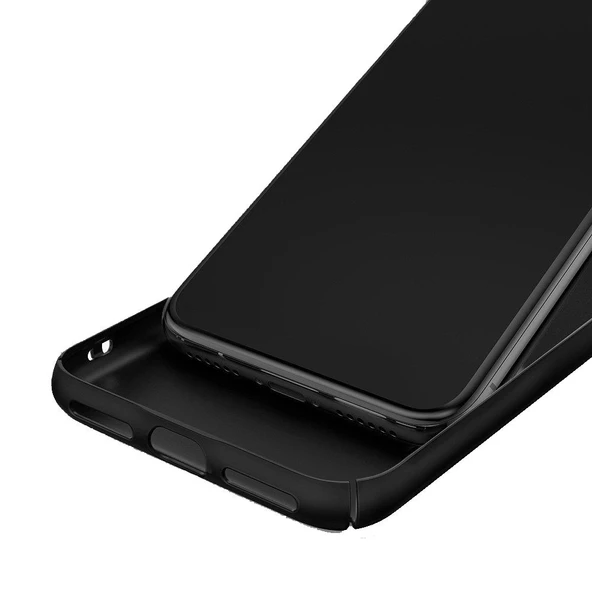 Ringke Slim iPhone X ile Uyumlu KIlıf Black - 2