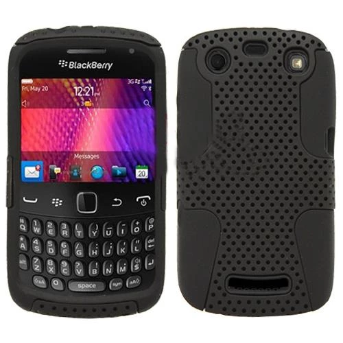 BlackBerry 9360 ile Uyumlu Curve Termo Plastik Silikon Kılıf Siyah Renk ürün görseli
