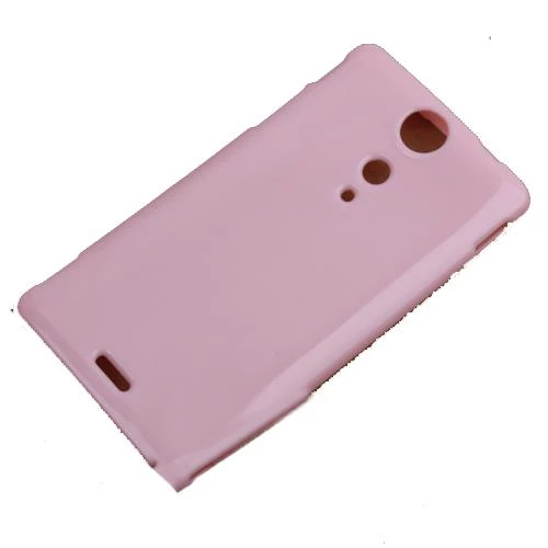 Xperia TX LT29i ile Uyumlu Deluxe Silikon Kılıf Pembe - 3