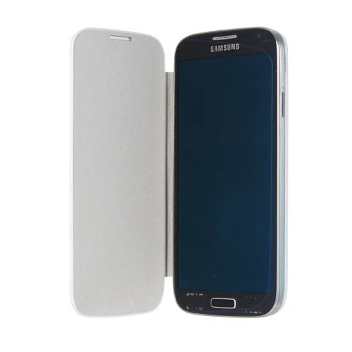 Anymode i9500 Galaxy S4 ile Uyumlu Kickstand Folio Kılıf Beyaz - 3