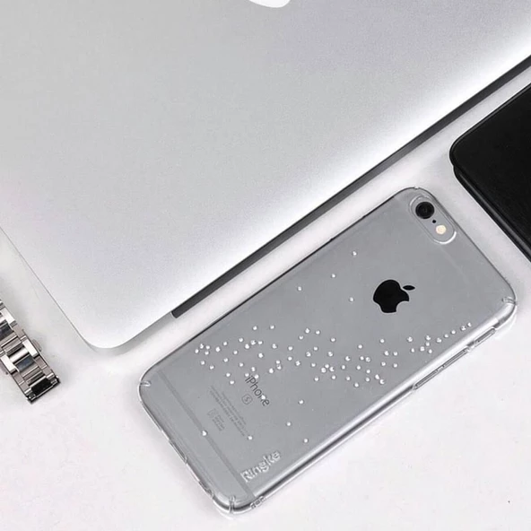 Ringke Noble Fusion iPhone 6s/ 6 ile Uyumlu Taşlı Kılıf Extra Darbe Emici Sun Clear - 2
