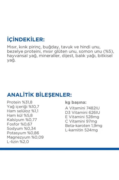 Hills Sterilised Somon Balıklı 1,5 Kg  Kısırlaştırılmış Kuru Kedi Maması SKT: 11/2025