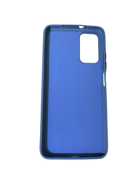 Redmi 9T ile Uyumlu Cappy Silikon Kılıf Lacivert - 2