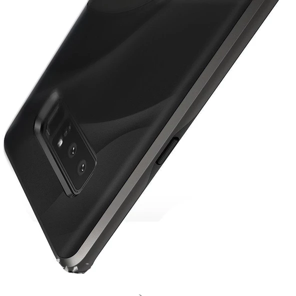 Ringke Wave Galaxy Note 8 ile Uyumlu KIlıf Metallic Chrome - 3